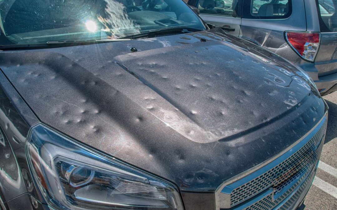 Truck Damaged by Hail